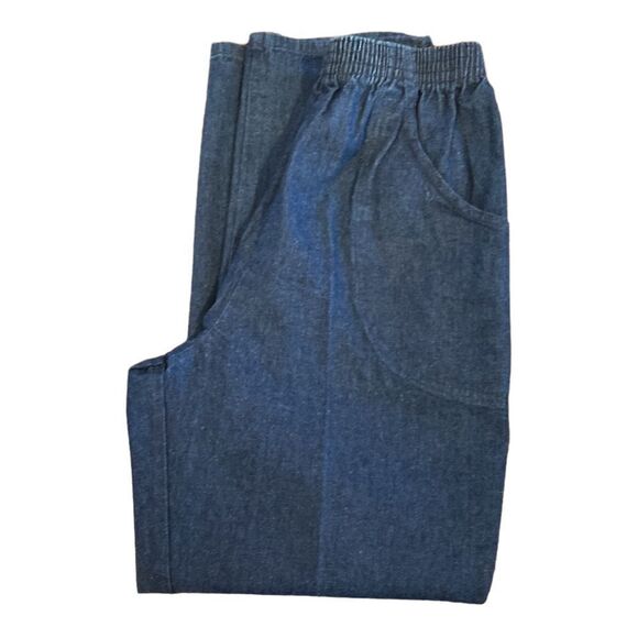 Sag Harbor Stretch Waistband Tapered Legs Denim Pull-on Jeans Size 12 - Picture 4 of 10